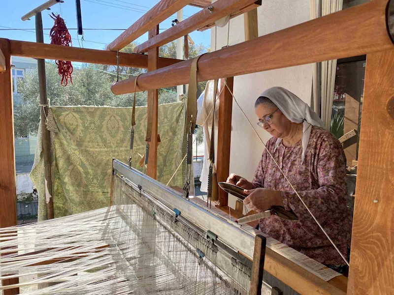 Muğla’nın geleneksel dokumaları yaşatılıyor
