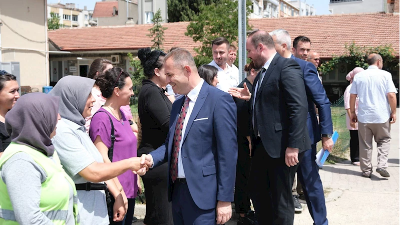 Kırklareli Belediye Başkanı Bulut, personeliyle bayramlaştı