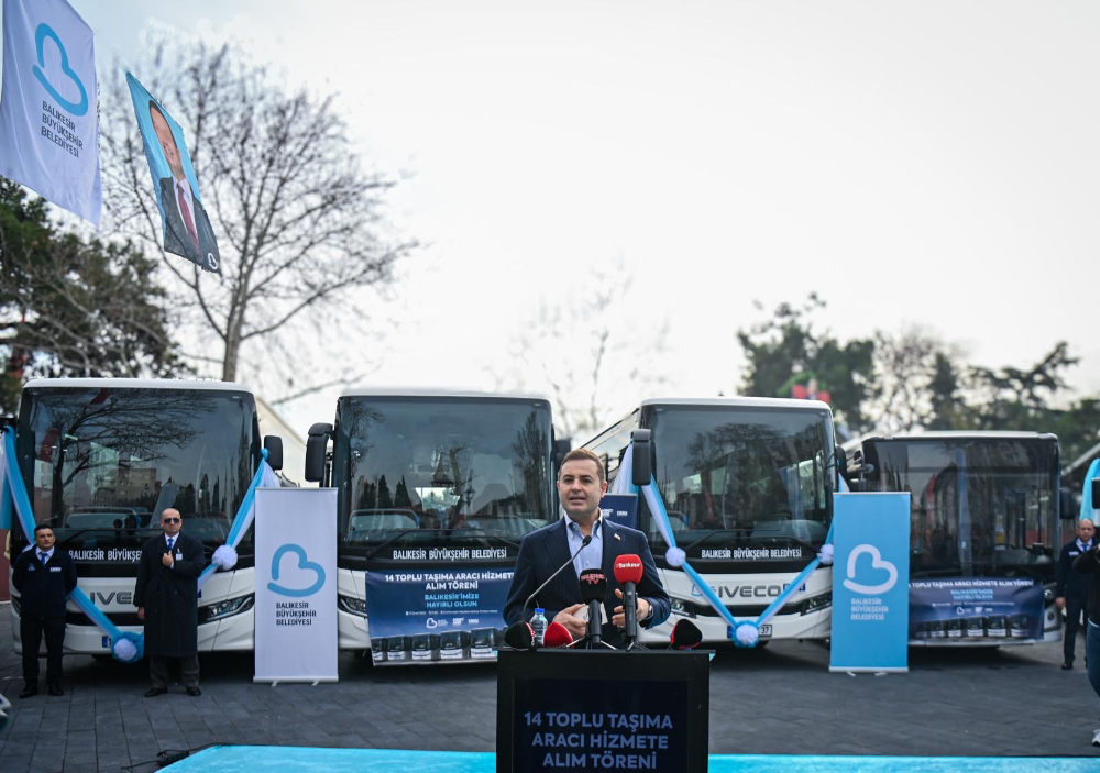 Balıkesir’de Ulaşımda Yeni Dönem: 29 Yeni Hat ve 14 Yeni Otobüs Hizmete Girdi