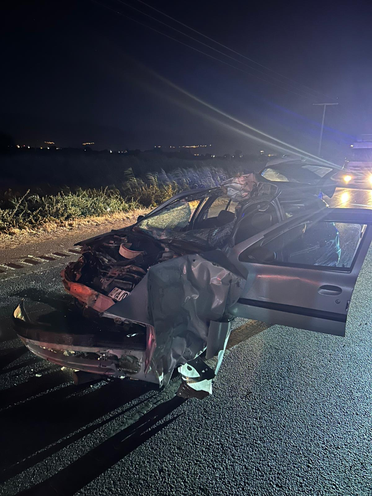 Edremit – Burhaniye Yolunda At Arabalı Trafik Kazası: 2 Kişi Yaralandı