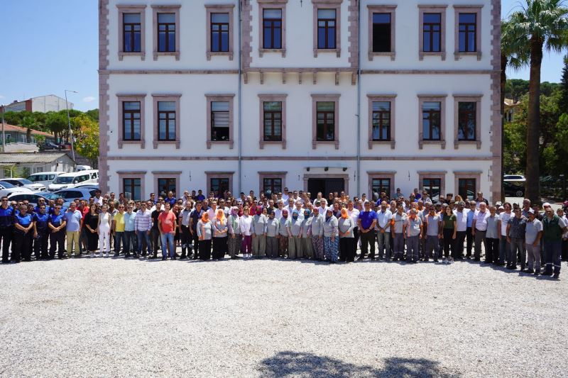 BAŞKAN MESUT ERGİN’DEN PERSONELİYLE BAYRAM BULUŞMASI