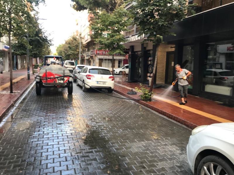 BURHANİYE KÖŞE BUCAK TEMİZLENİP YIKANIYOR